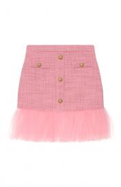 Твидовая юбка Balmain