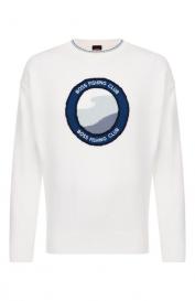 Хлопковый свитер Boss Orange