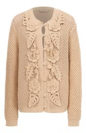 Хлопковый кардиган Elie Saab