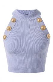Топ из вискозы Balmain