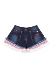 Джинсовые шорты Monnalisa