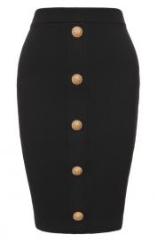 Юбка из вискозы Balmain