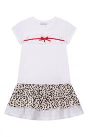 Хлопковое платье Monnalisa