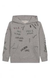 Хлопковое худи GOLDEN GOOSE DELUXE BRAND