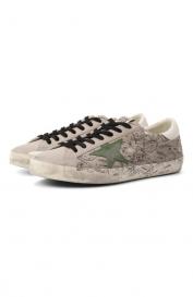 Кожаные кеды Super Star GOLDEN GOOSE DELUXE BRAND