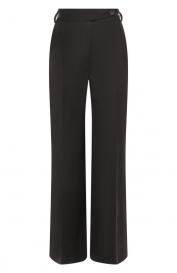 Брюки из шерсти и вискозы Borne Bourgeois