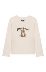 Хлопковый лонгслив Moschino