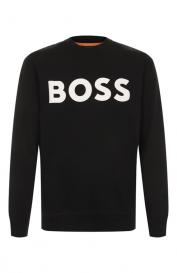 Хлопковый свитшот Boss Orange