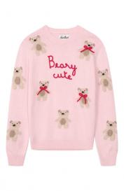 Пуловер из шерсти и вискозы MC2 Saint Barth