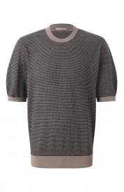 Джемпер изо льна и хлопка Cortigiani