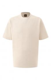 Хлопковая футболка Boss Orange