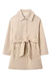 Тренч из хлопка и лиоцелла Monnalisa