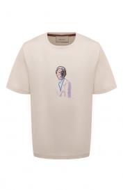 Хлопковая футболка LIMITATO