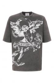 Хлопковая футболка Diego Venturino