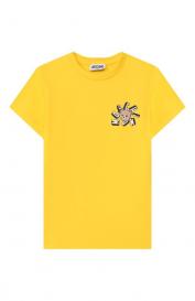Хлопковая футболка Moschino