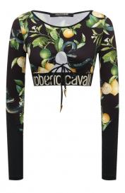 Хлопковый топ Roberto Cavalli