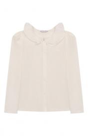 Хлопковая блузка Monnalisa