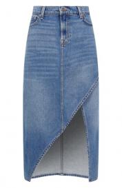 Джинсовая юбка 7  FOR ALL MANKIND