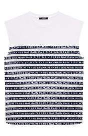 Хлопковая майка Balmain