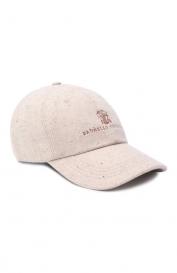 Шерстяная бейсболка Brunello Cucinelli