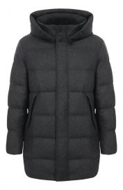Пуховик из шерсти и кашемира Duno