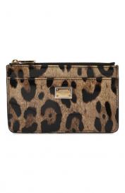 Кожаный футляр для кредитных карт Dolce&Gabbana