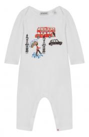 Хлопковый комбинезон Burberry