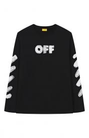 Хлопковый лонгслив Off-white
