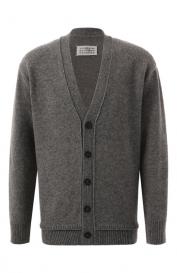 Кардиган из шерсти и льна Maison Margiela