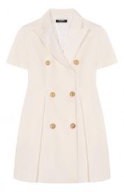 Хлопковое платье Balmain