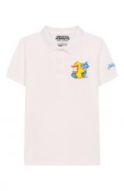 Хлопковое поло MC2 Saint Barth