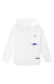 Хлопковое худи Moschino