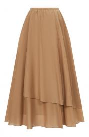 Юбка из хлопка и шелка 12 STOREEZ
