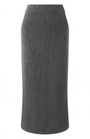 Юбка из шерсти и кашемира Brunello Cucinelli
