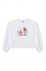 Хлопковый свитшот Moschino