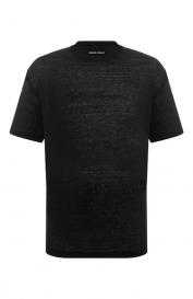 Льняная футболка Giorgio Armani