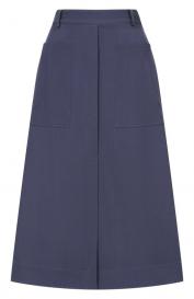 Юбка из шерсти и шелка KITON