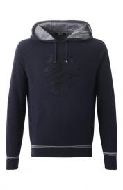 Худи из шерсти и шелка Zilli