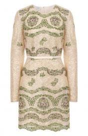 Платье с отделкой пайетками Giambattista Valli