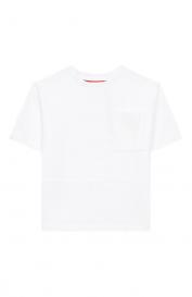 Хлопковая футболка HUGO