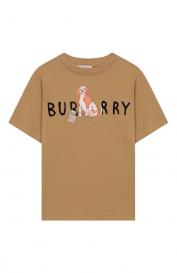 Хлопковая футболка Burberry