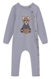 Комбинезон из шерсти и кашемира Baby T