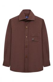 Хлопковая рубашка Stefano Ricci Junior