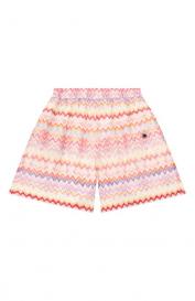 Шорты из хлопка и шелка Missoni