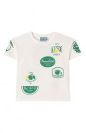 Хлопковая футболка Kenzo