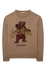 Шерстяной пуловер Dolce&Gabbana