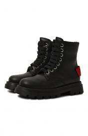 Кожаные ботинки Moschino