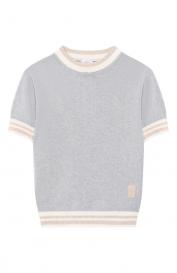 Хлопковый пуловер Eleventy