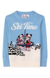 Пуловер из шерсти и вискозы MC2 Saint Barth