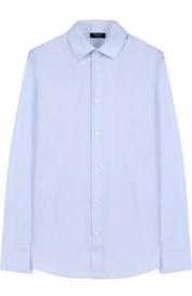 Хлопковая рубашка прямого кроя Dal Lago